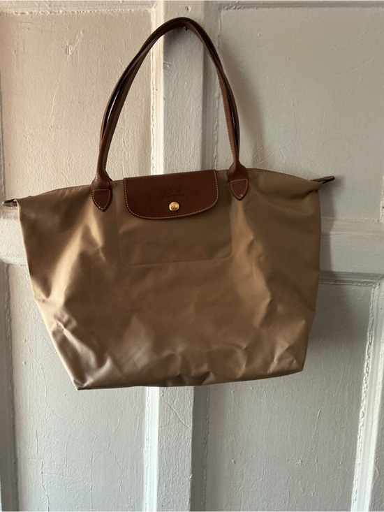 Longchamp Handbags - Longchamp Brown and Dark Brown Foldable Tote